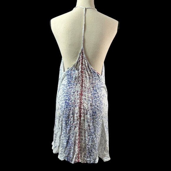 Free People Women's Large Tunic All Wrapped Up Tank Dress Summer Festival - Picture 2 of 11